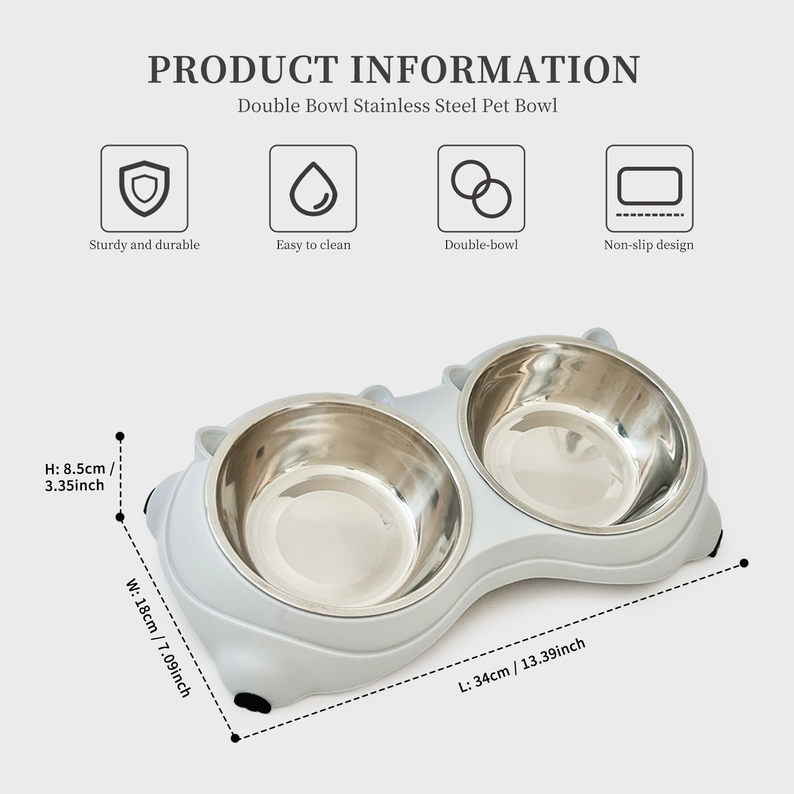 Only Self Pickup---Macaron Stainless Steel Bowl