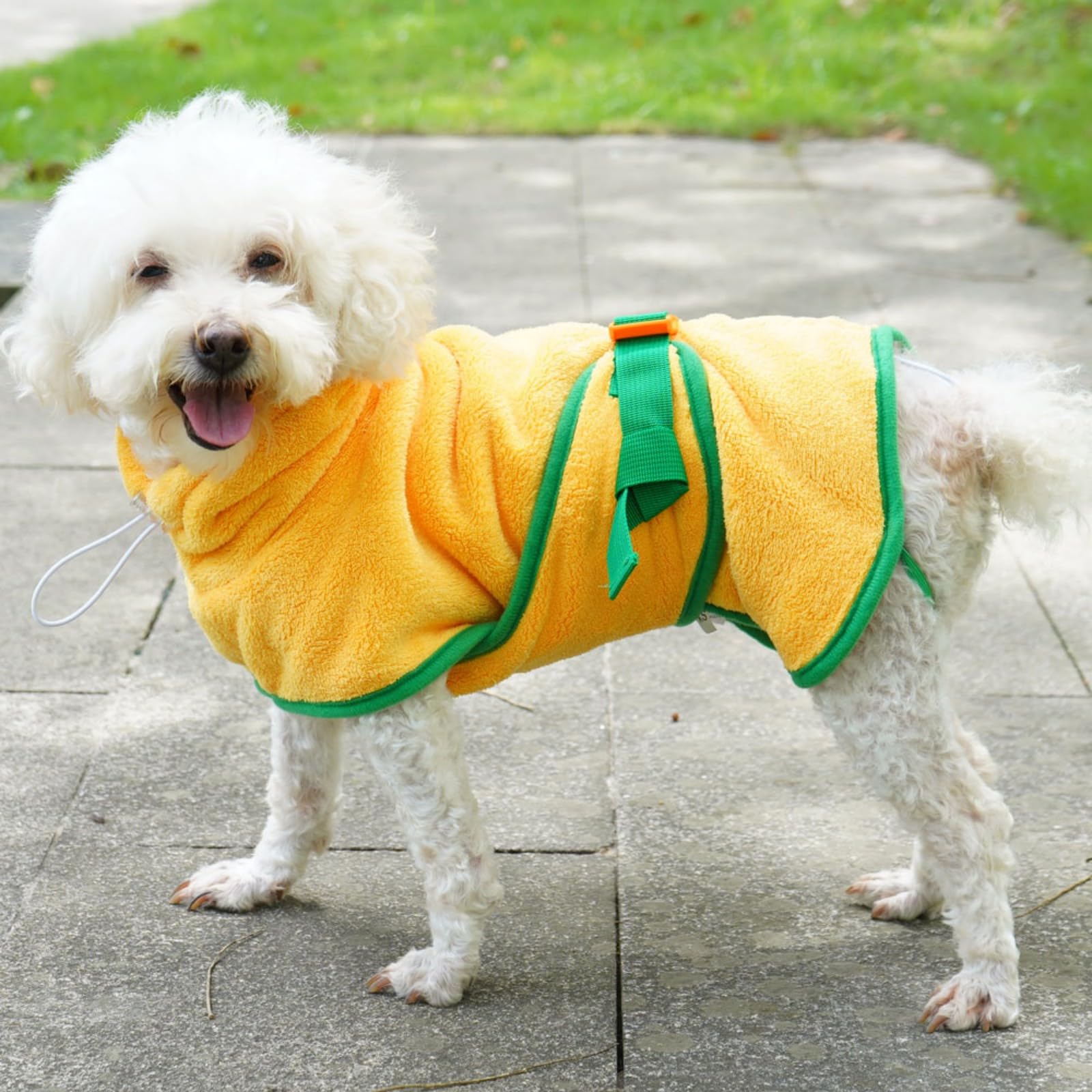 Dog Bathrobe Towel, Cat Bathrobe Microfiber Fast Drying Absorbent Towel For Puppy Small Medium Large Dog Cat