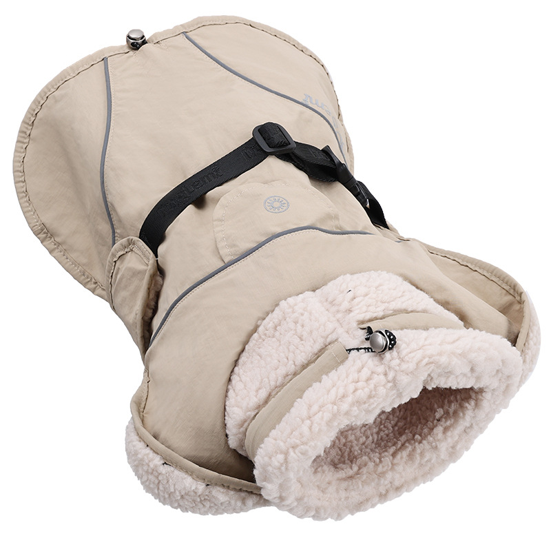 Dog Cotton-padded Clothes Go Out In Autumn And Winter Warm-keeping And Cold-proof Pet Clothes