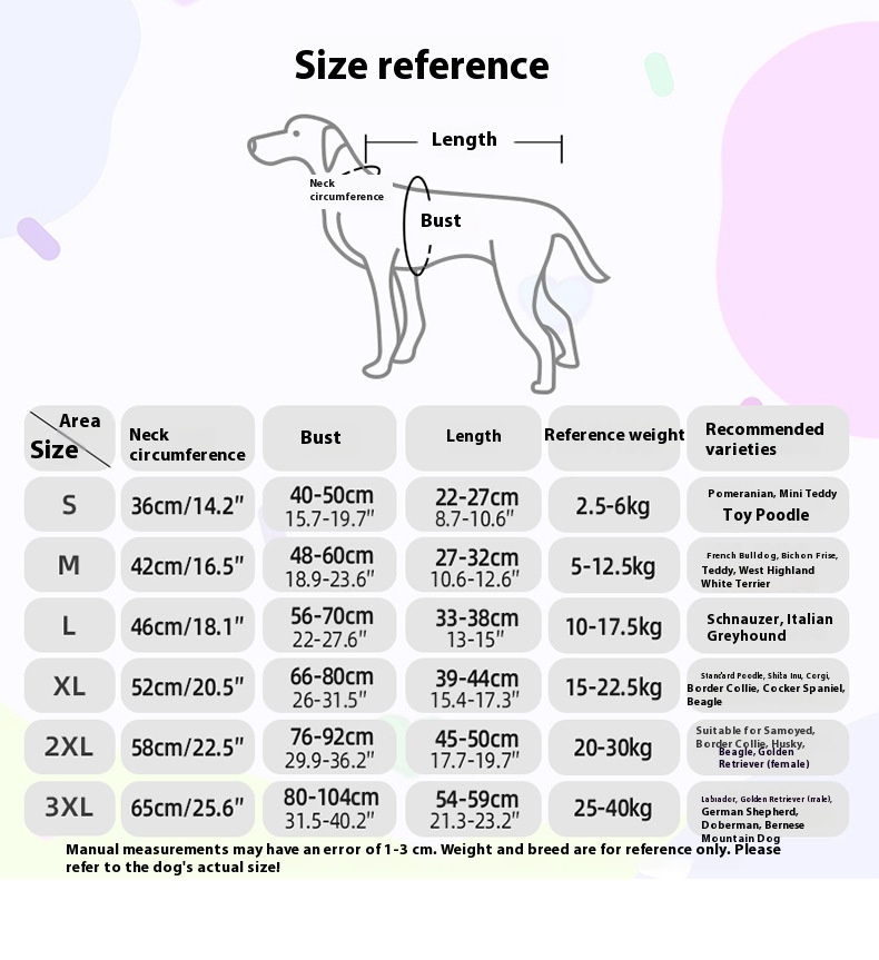 Dog Cotton-padded Clothes Go Out In Autumn And Winter Warm-keeping And Cold-proof Pet Clothes