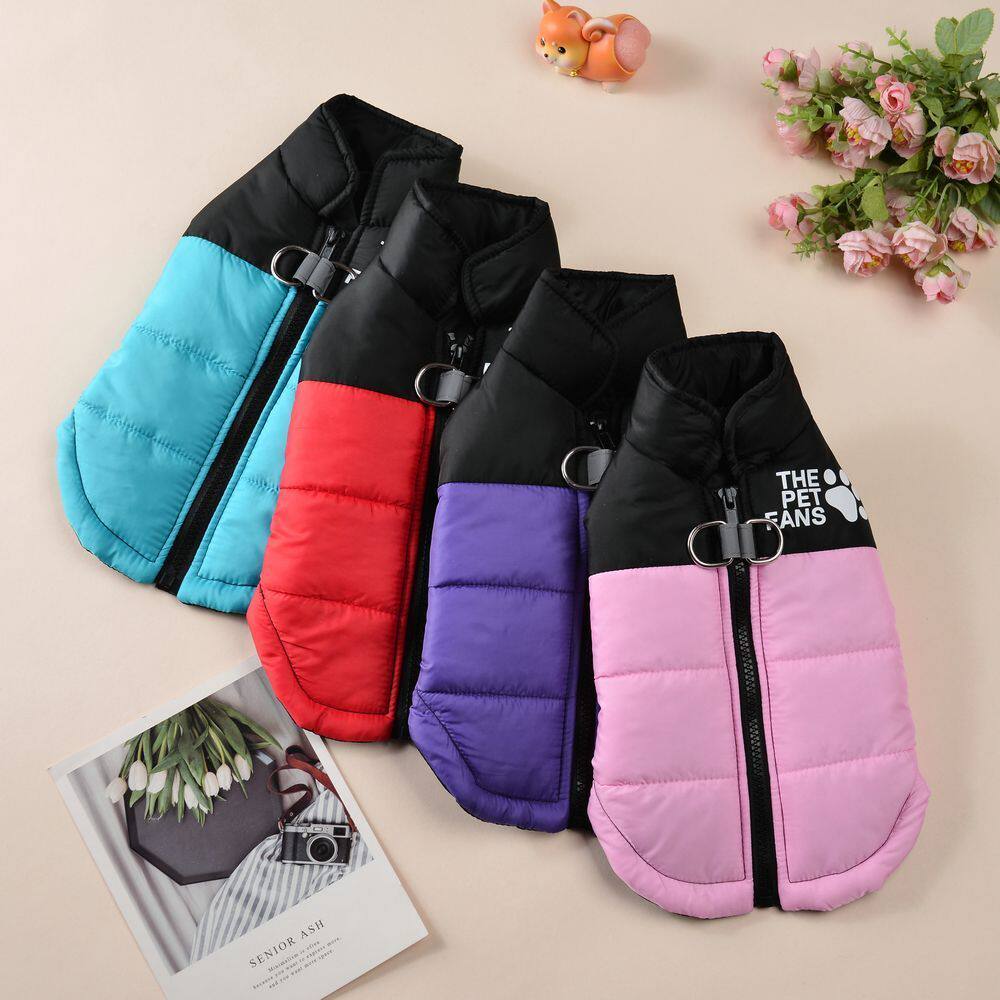Pet Windproof And Cold-Resistant Cotton Vest