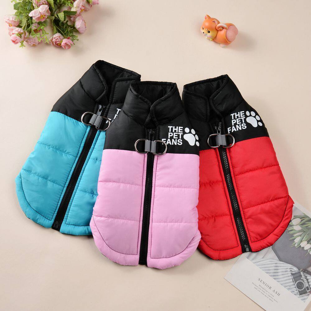 Pet Windproof And Cold-Resistant Cotton Vest