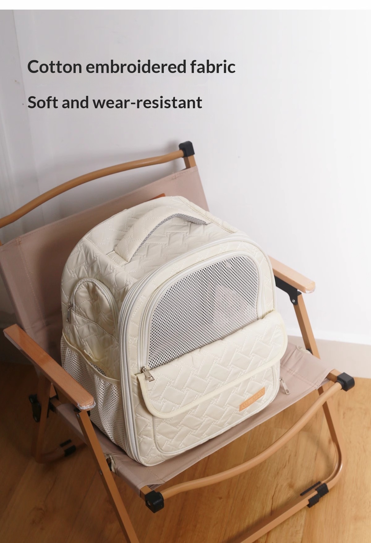 Cat Carrier Space Capsule Lightweight Portable Handheld Backpack Breathable Pet Bag For Outings