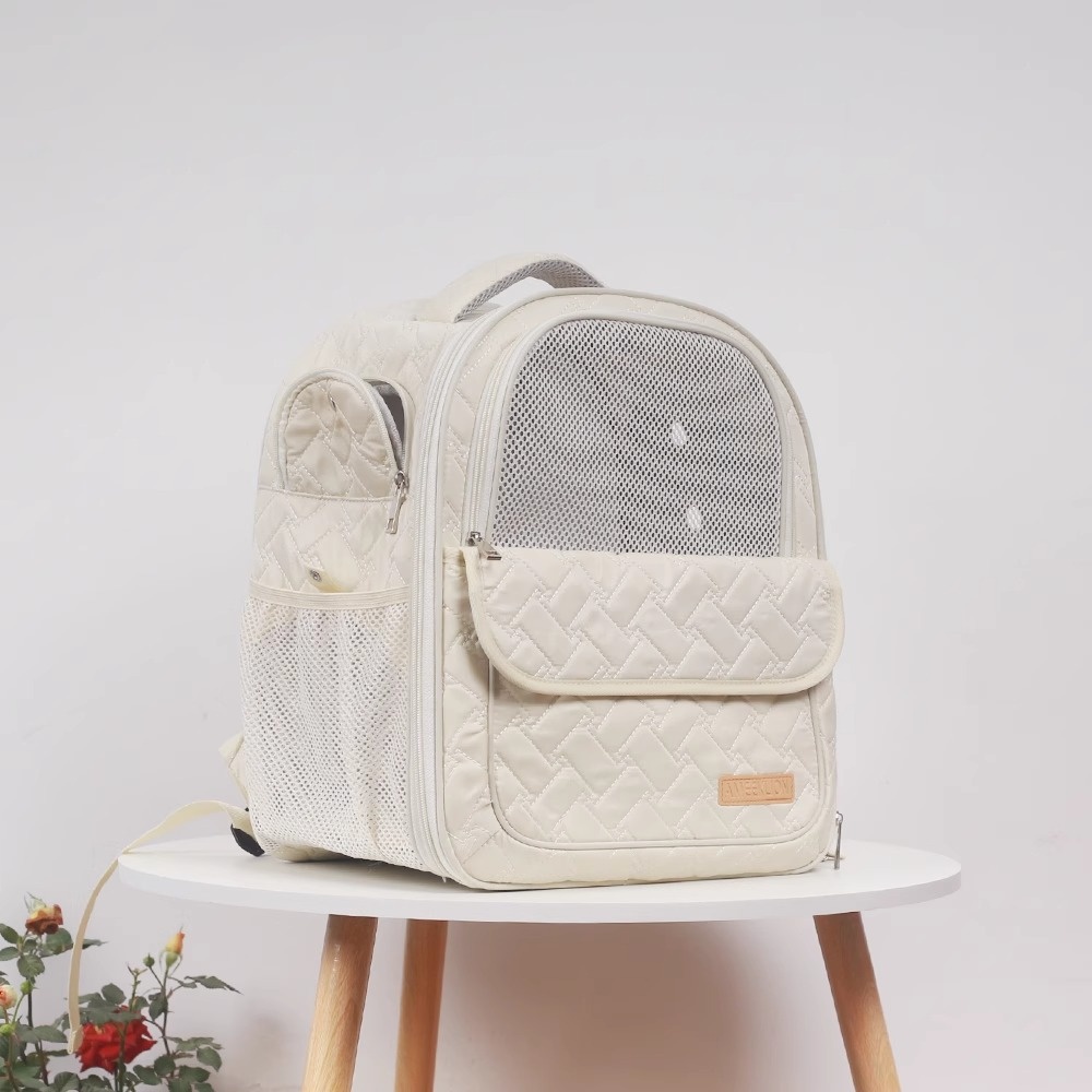 Cat Carrier Space Capsule Lightweight Portable Handheld Backpack Breathable Pet Bag For Outings