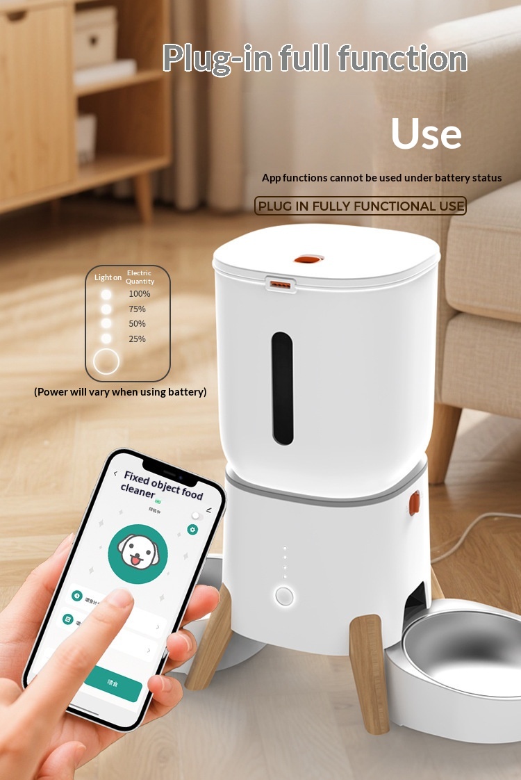 5L Pet App-Controlled Remote Smart Feeder
