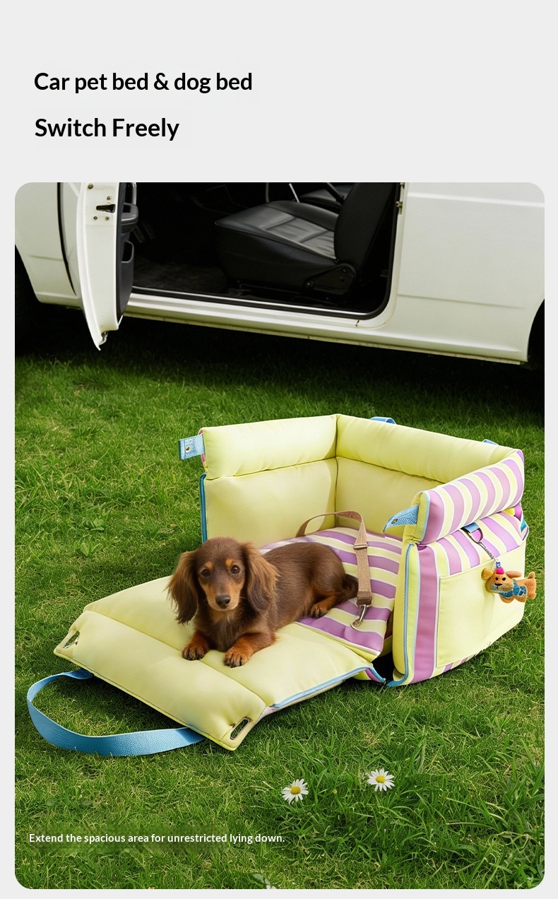Waterproof Car Dog Bed Outdoor Multi-Functional Cat Bed