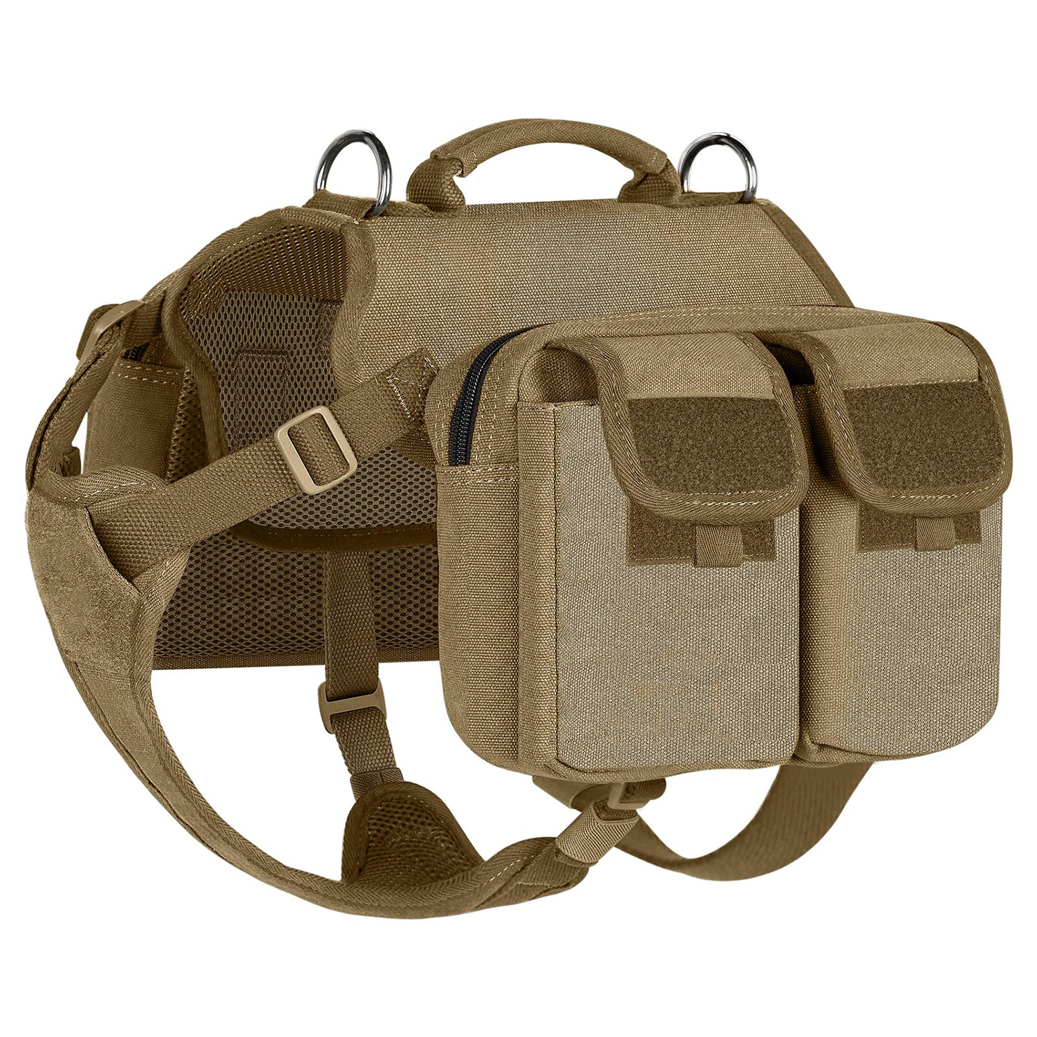 Hiking Backpack Saddle Bag Suitable For Medium To Large Dogs As An Outdoor Pet Carrier