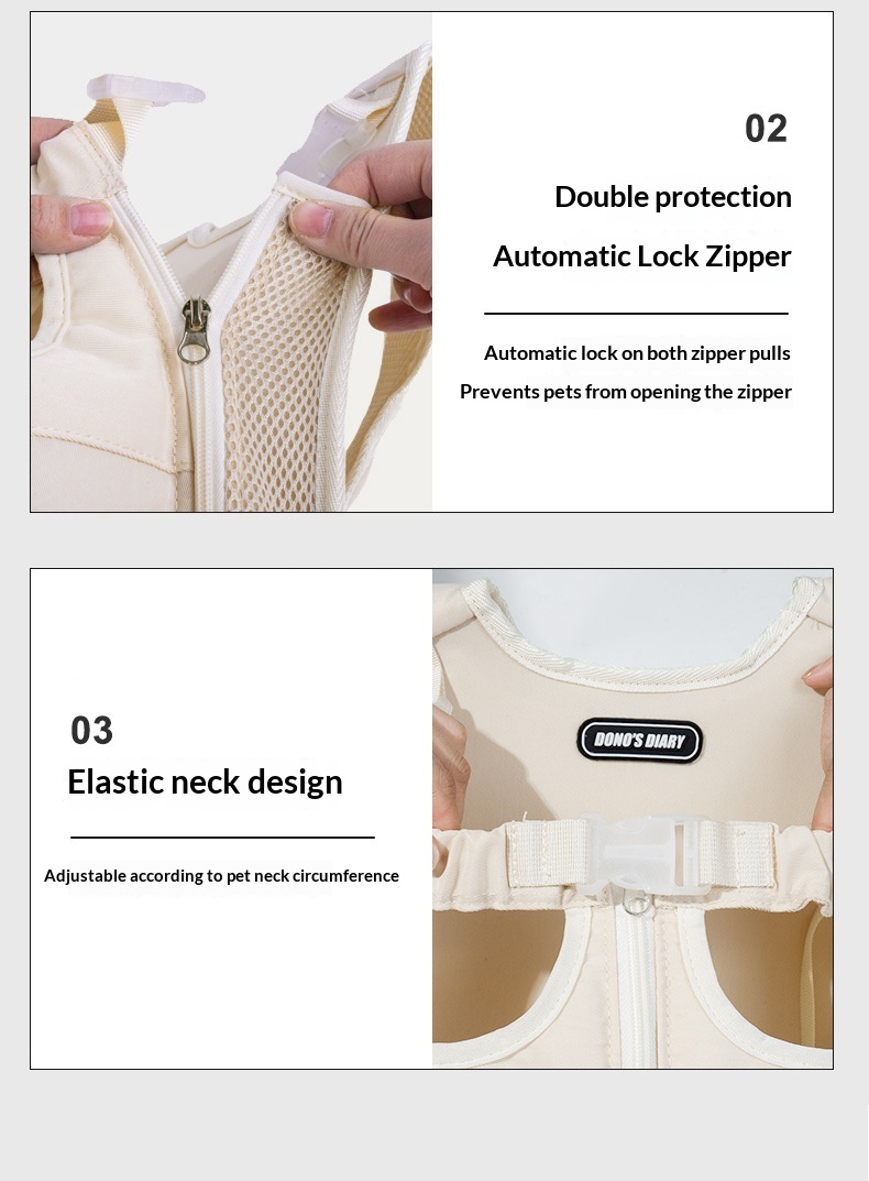 Hug-style Medium-to-small Pet Carrier Backpack For Outings