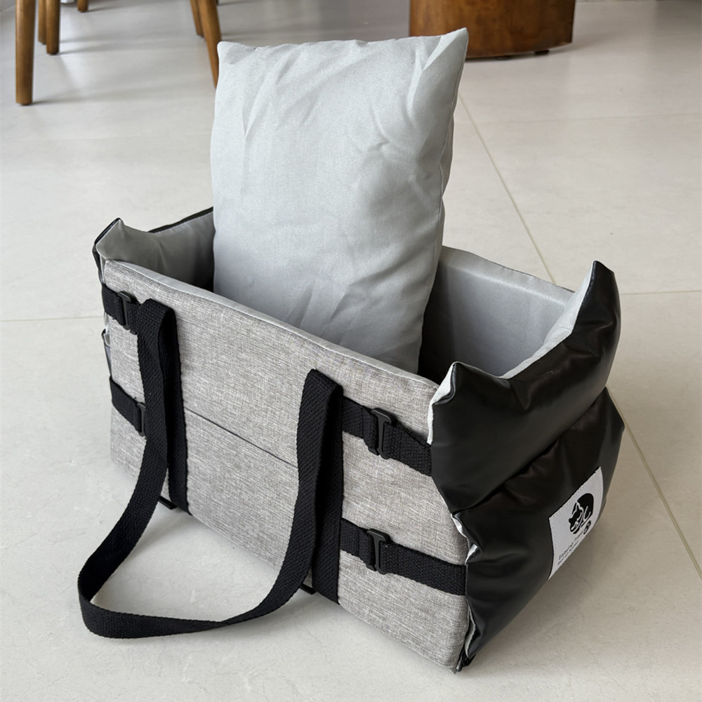 Leather Dog Bed Cat Carrier And Car Seat Mat