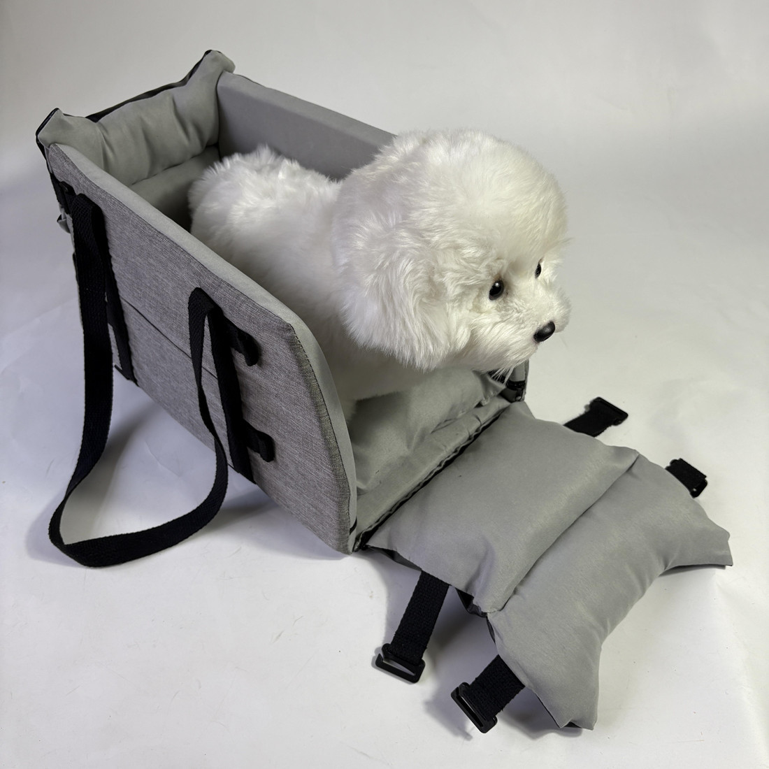 Leather Dog Bed Cat Carrier And Car Seat Mat