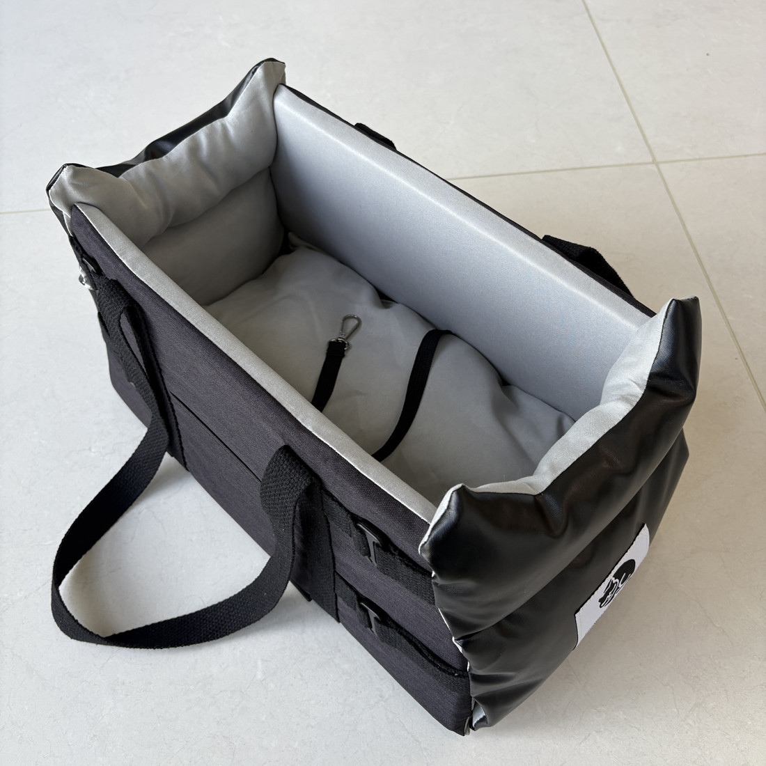 Leather Dog Bed Cat Carrier And Car Seat Mat