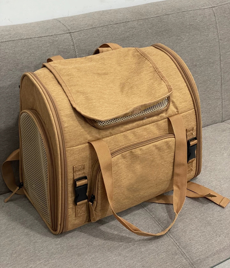Portable Expandable Dual-Shoulder Pet Backpack For Outings