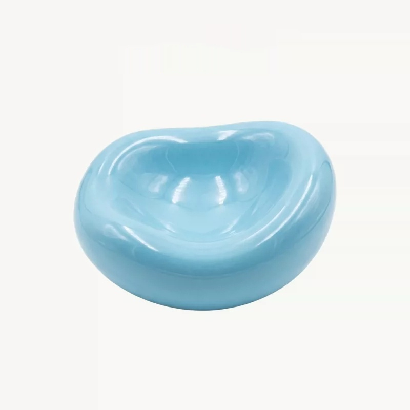 Ceramic Tip-Proof Cat Food Bowl