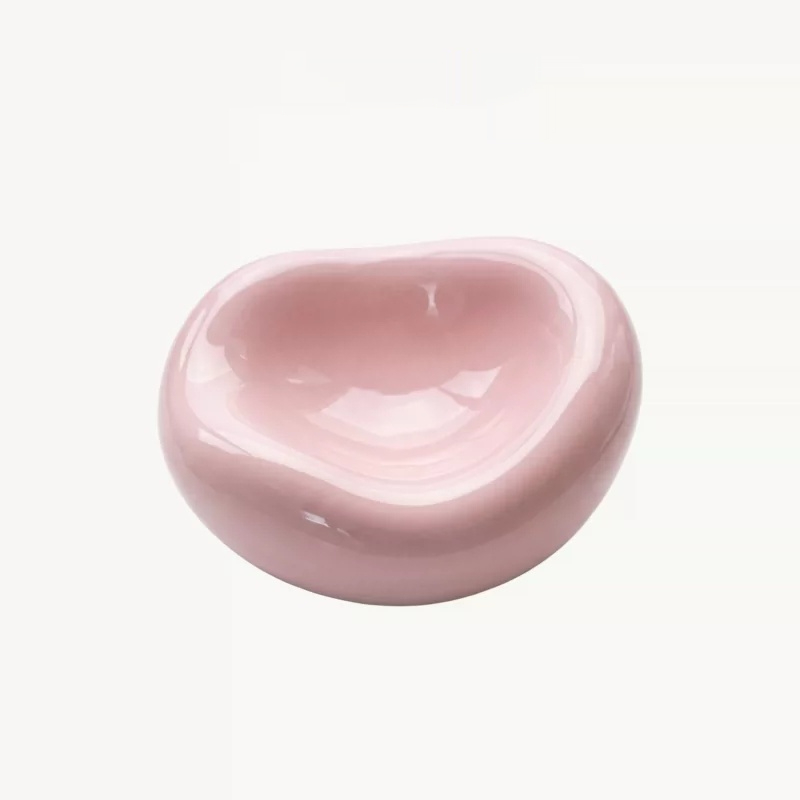 Ceramic Tip-Proof Cat Food Bowl