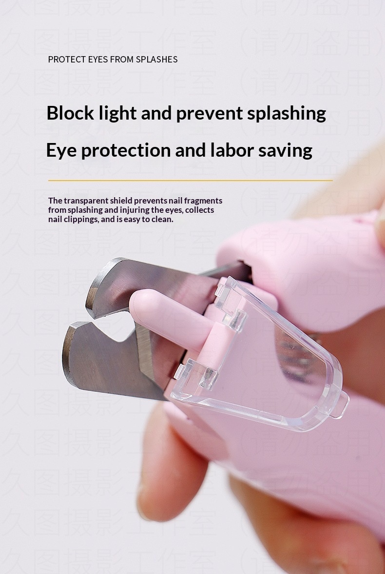 2-in-1 LED Electric Nail Clipper