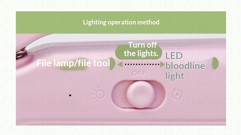 2-in-1 LED Electric Nail Clipper