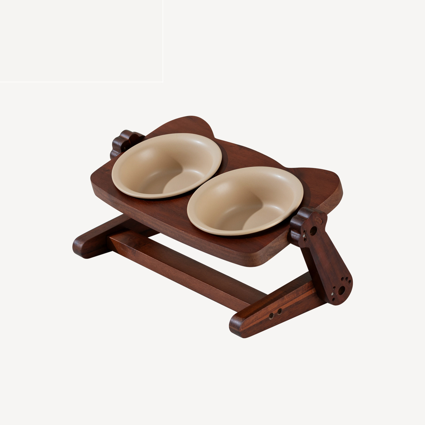 Portable Home Pet Cat Feeder Stand