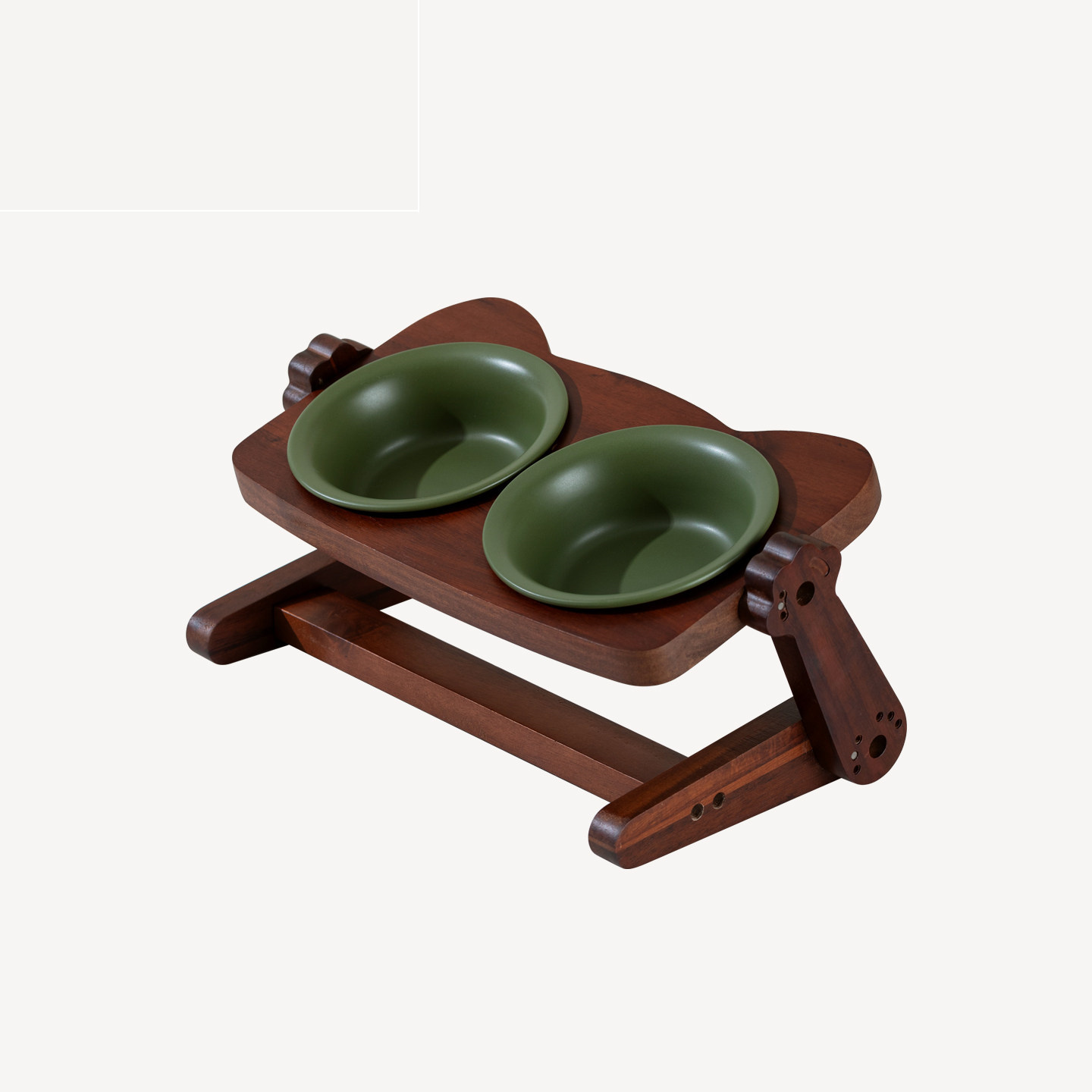 Portable Home Pet Cat Feeder Stand