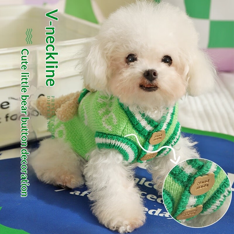 Dog Clothes Autumn Bichon Frise Puppy Sweater