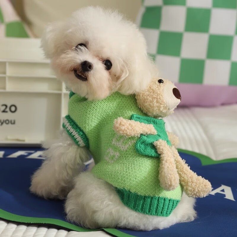 Dog Clothes Autumn Bichon Frise Puppy Sweater