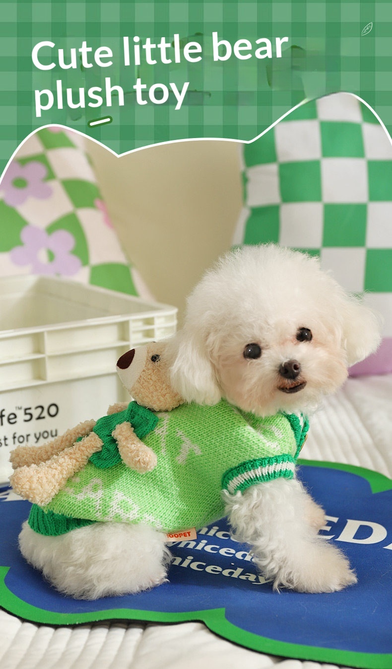 Dog Clothes Autumn Bichon Frise Puppy Sweater