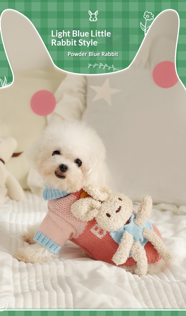 Dog Clothes Autumn Bichon Frise Puppy Sweater