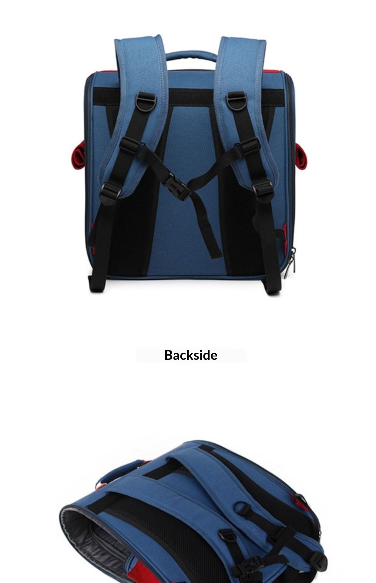 Large Portable Cat Carrier Backpack With Shoulder Straps And Handles For Outings