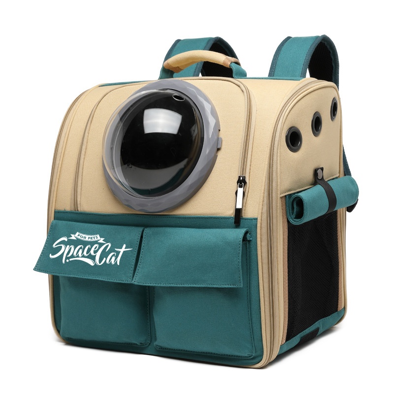Large Portable Cat Carrier Backpack With Shoulder Straps And Handles For Outings