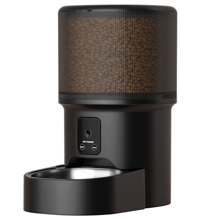 Smart Pet Feeder With Timed Feeding And Remote Voice Control