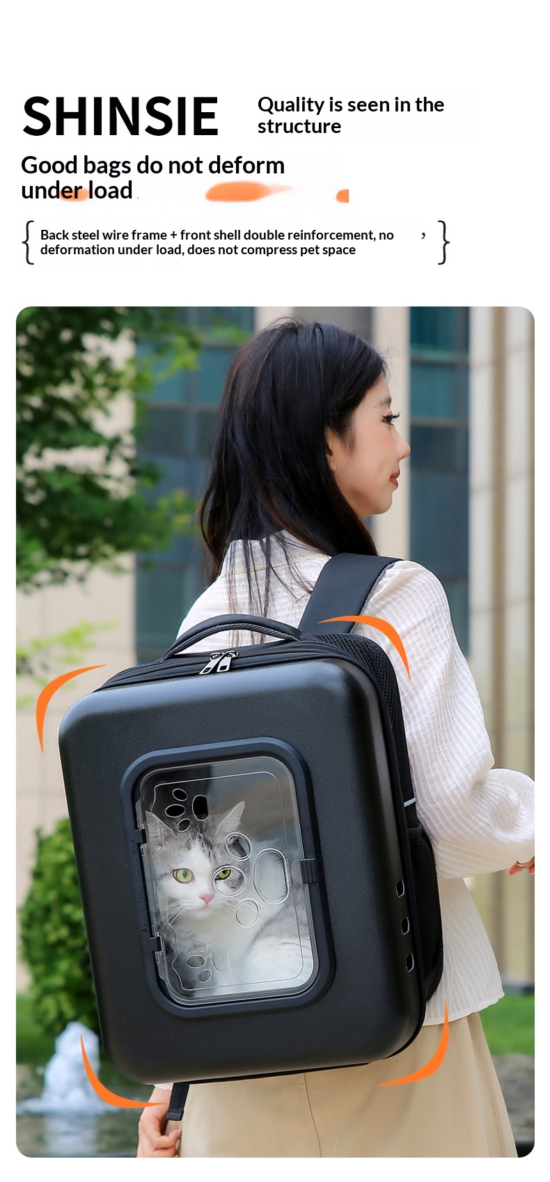 Cat And Dog Outdoor Space Capsule Pet Backpack