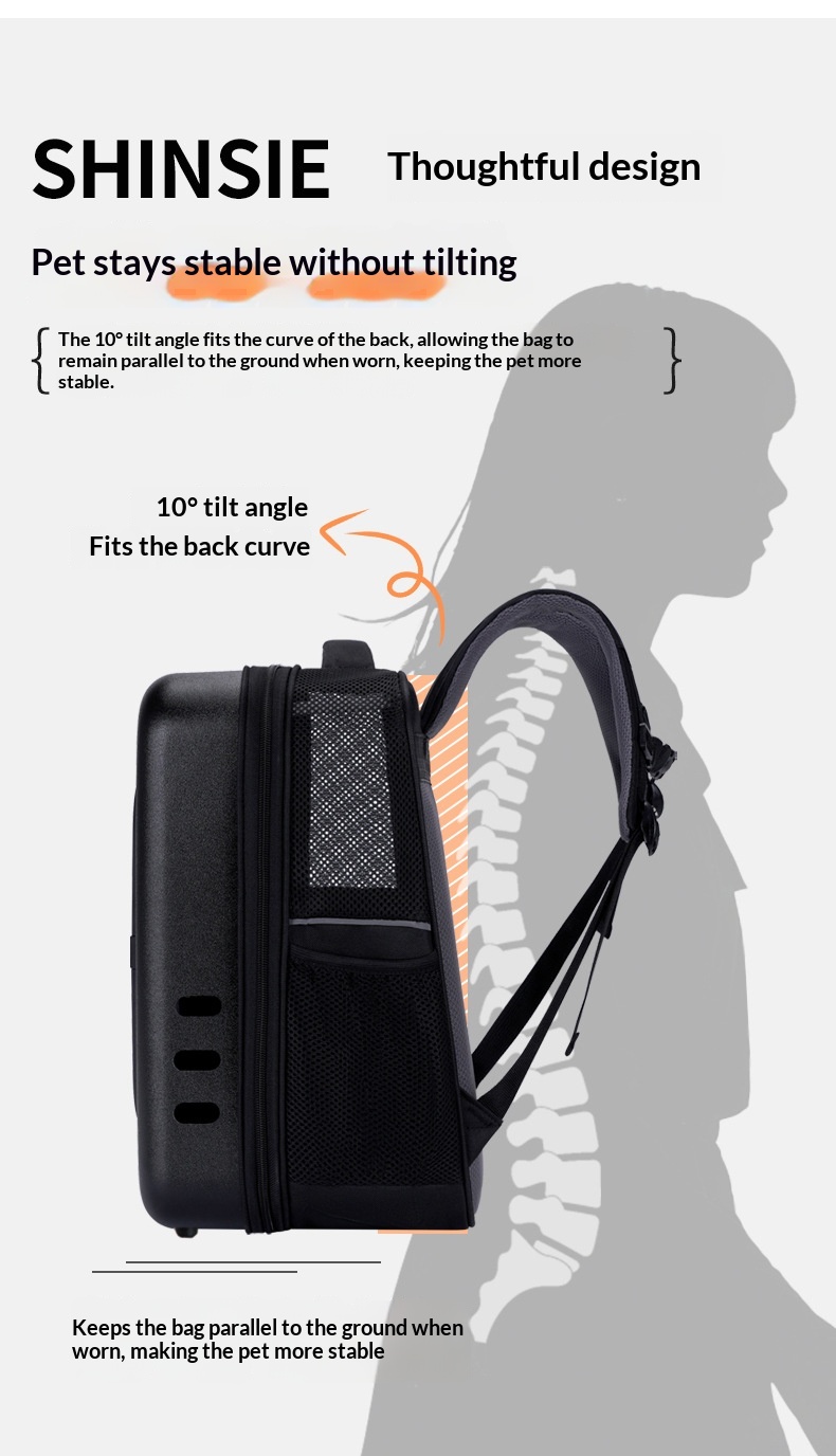 Cat And Dog Outdoor Space Capsule Pet Backpack