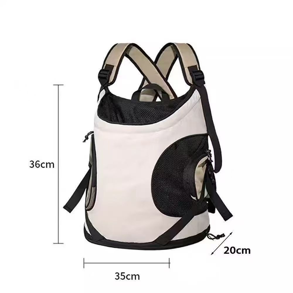 Pet Portable Breathable Cat Backpack With Shoulder Straps