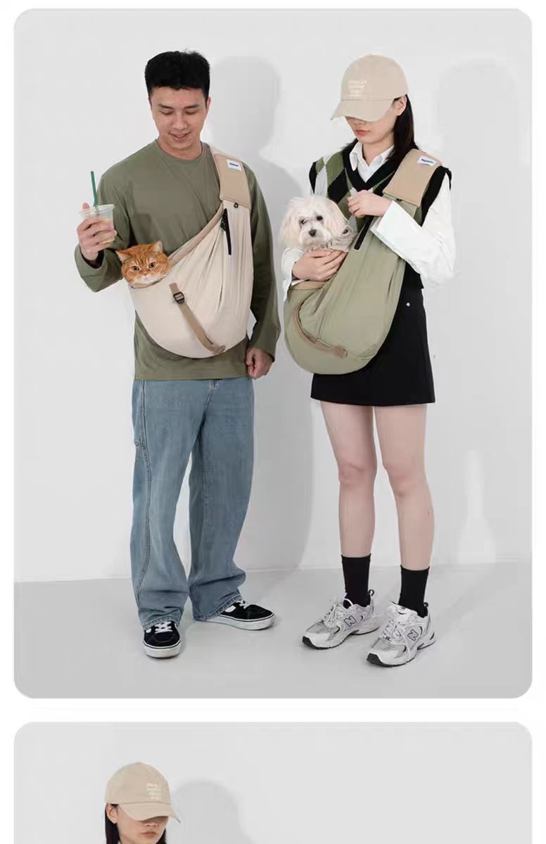 Pet Outing Tote Crossbody Carrier Portable Shoulder Bag Small Dog Travel