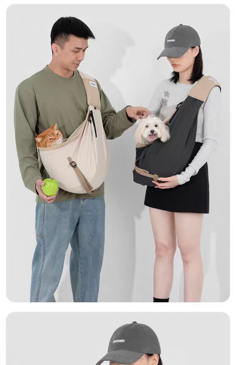 Pet Outing Tote Crossbody Carrier Portable Shoulder Bag Small Dog Travel