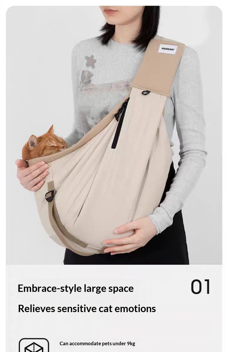 Pet Outing Tote Crossbody Carrier Portable Shoulder Bag Small Dog Travel