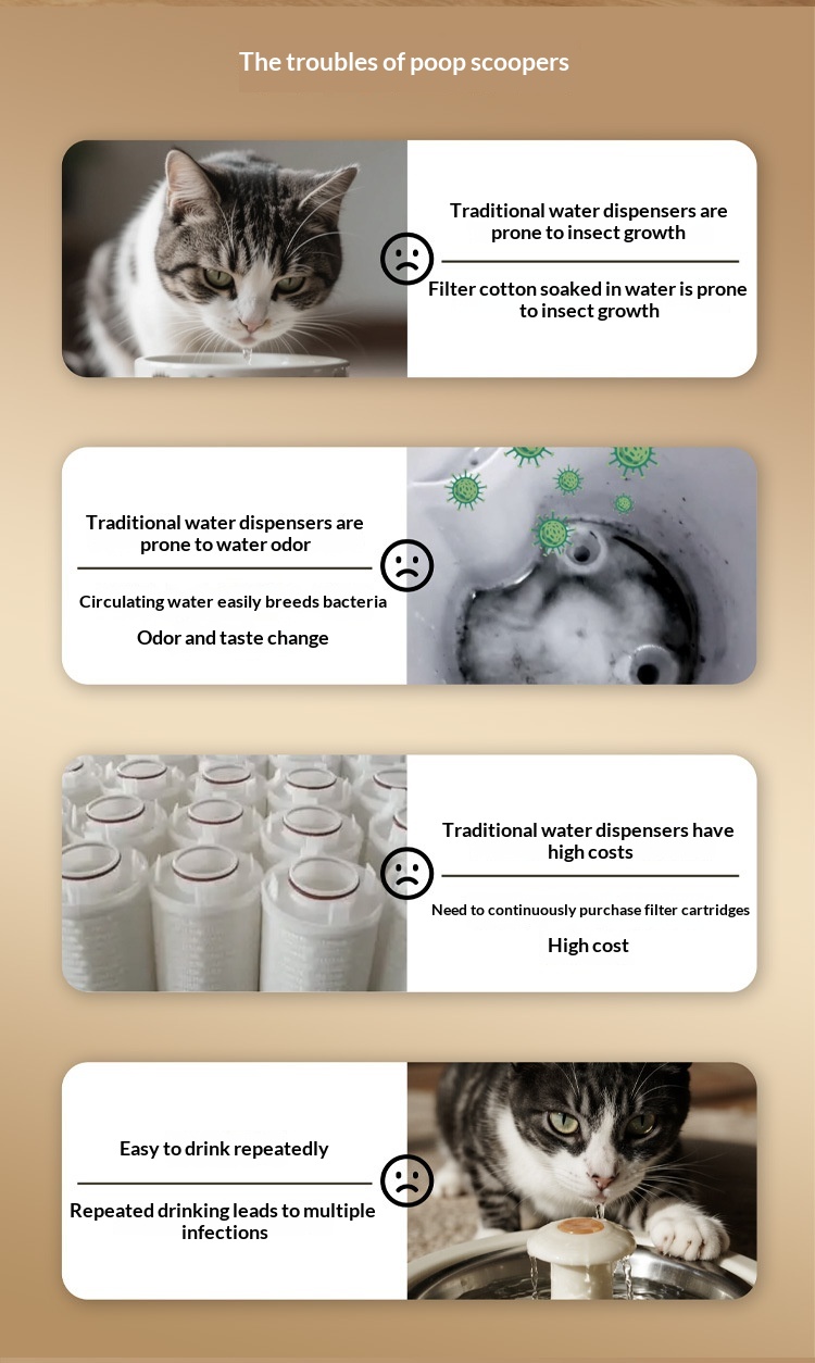 Clean-and-contaminated-water Separation Constant-temperature Water Dispenser