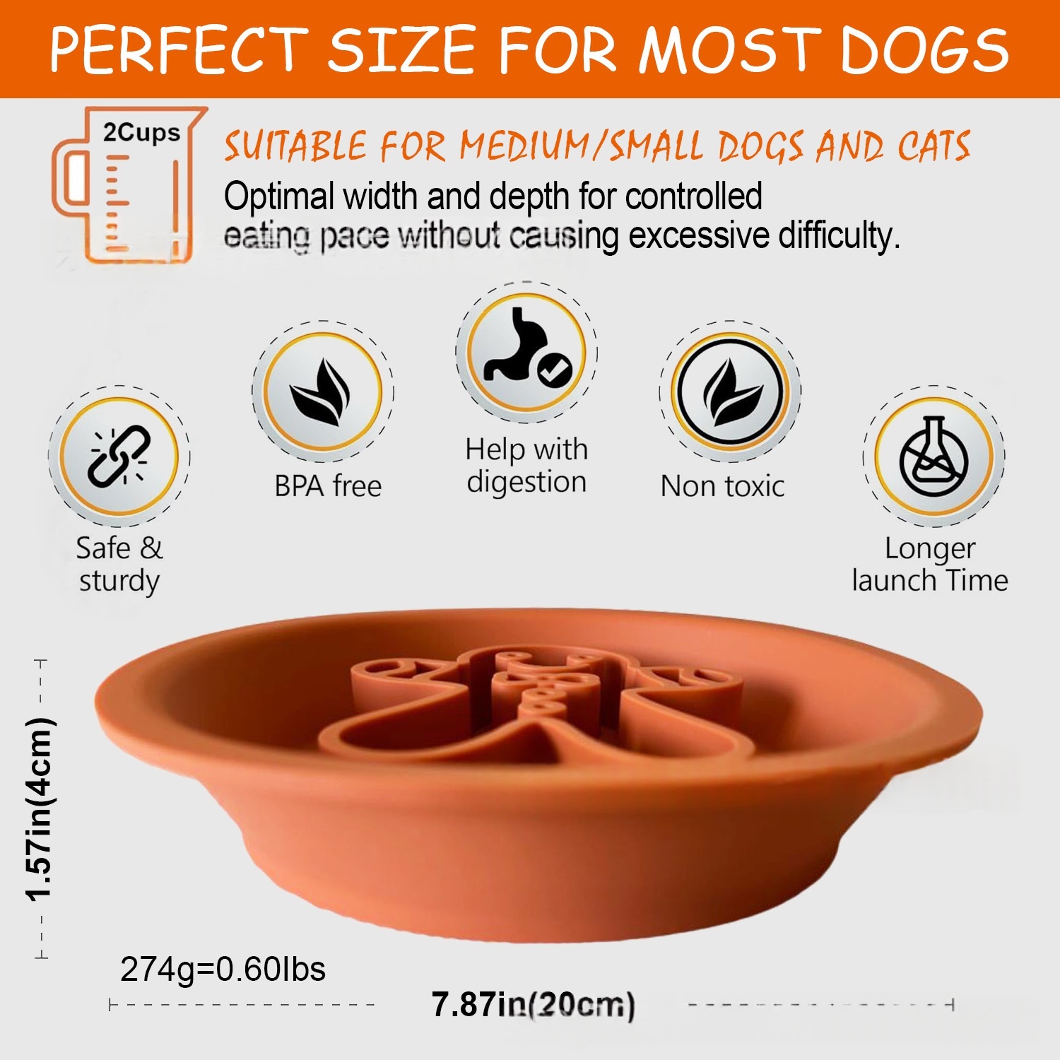 Slow-feeding Bowl Silicone Pet Supplies For Cats And Dogs