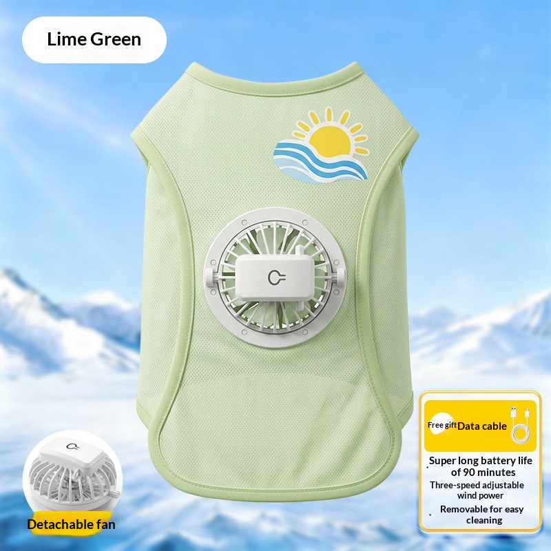 Summer Sun-protection Vest Thin And Breathable For Small To Medium-sized Dogs And Pets