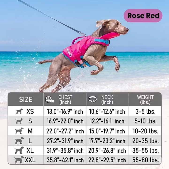 Summer High-Visibility Life Jacket With Bold Color Blocking For Outdoor Swimming