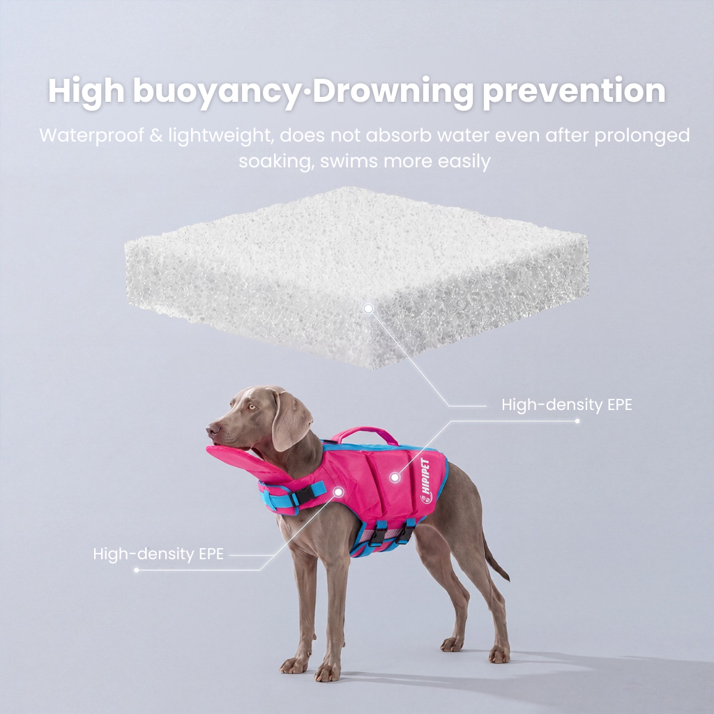Summer High-Visibility Life Jacket With Bold Color Blocking For Outdoor Swimming