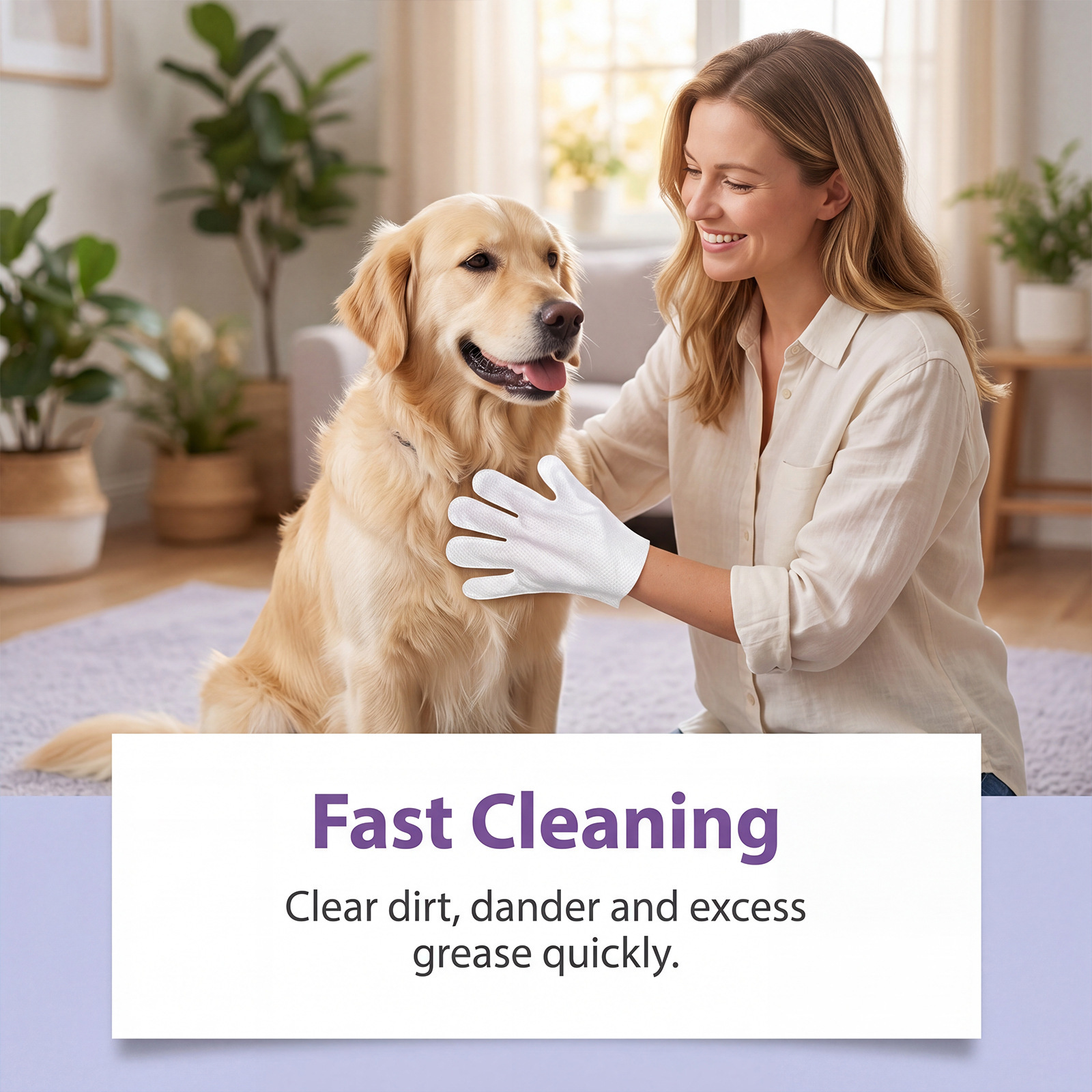 Pet Glove Wipes
