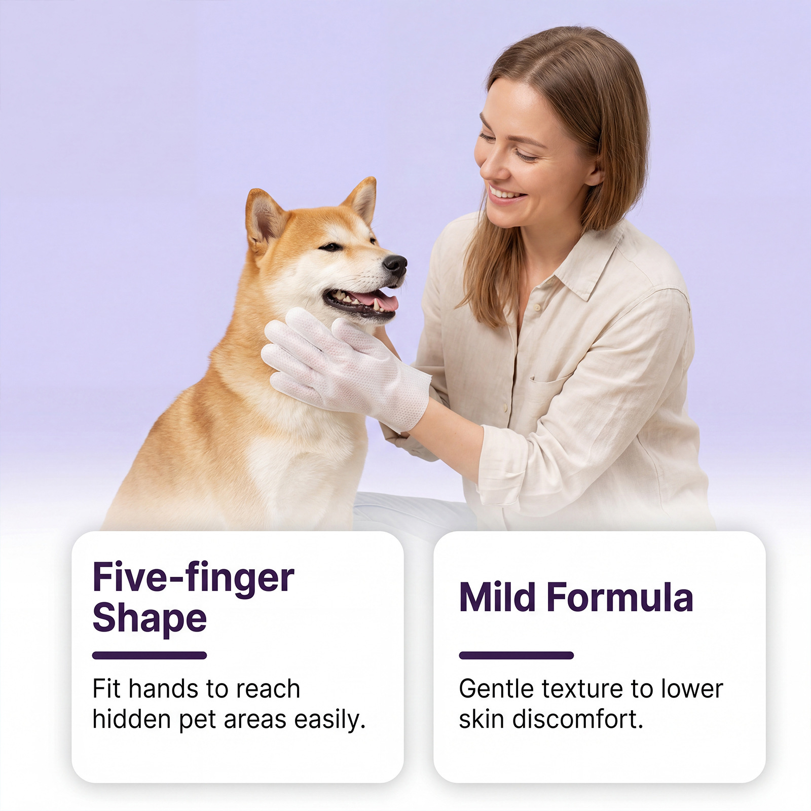 Pet Glove Wipes