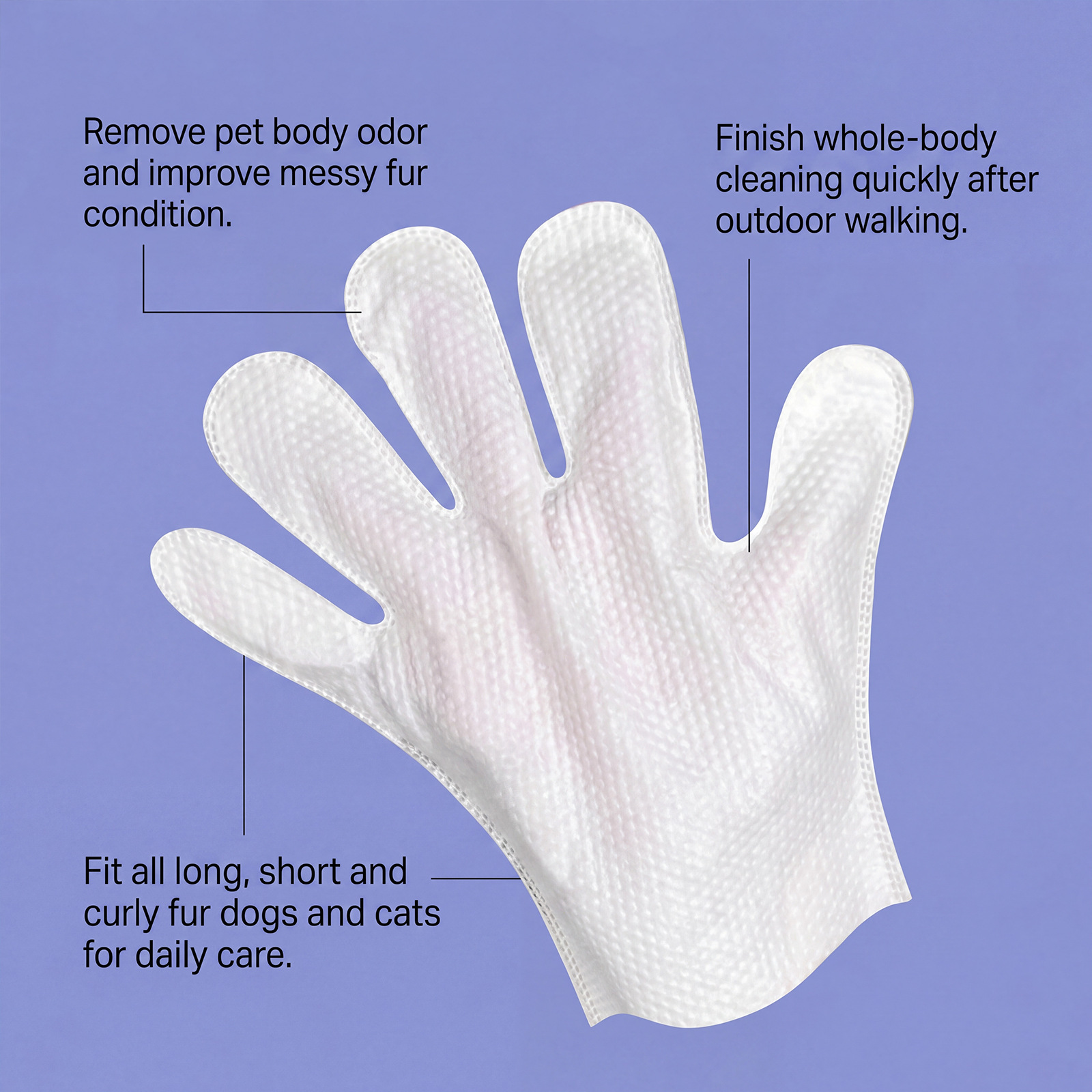 Pet Glove Wipes