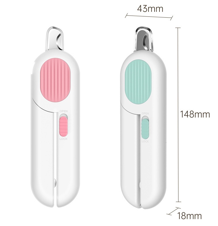 Pet LED Labor-saving Cat Nail Scissors