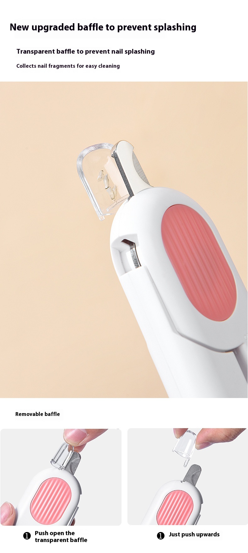 Pet LED Labor-saving Cat Nail Scissors