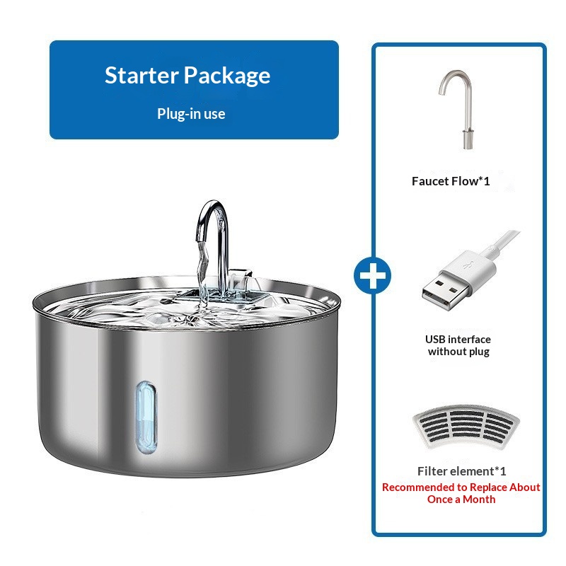 Stainless Steel Pet Water Dispenser