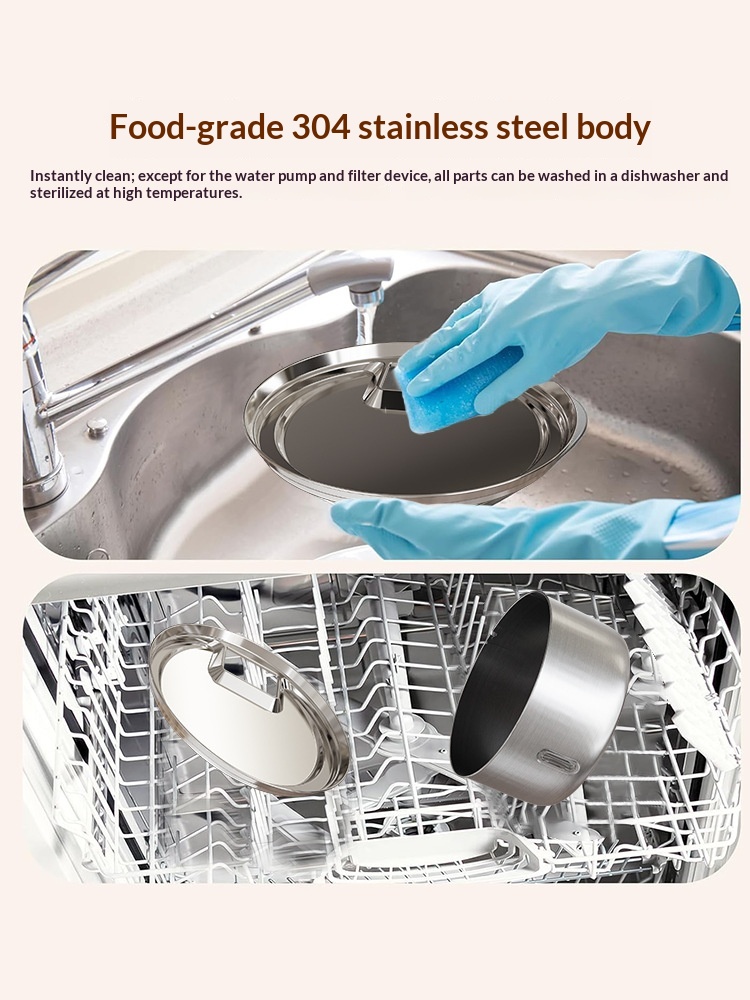Stainless Steel Pet Water Dispenser