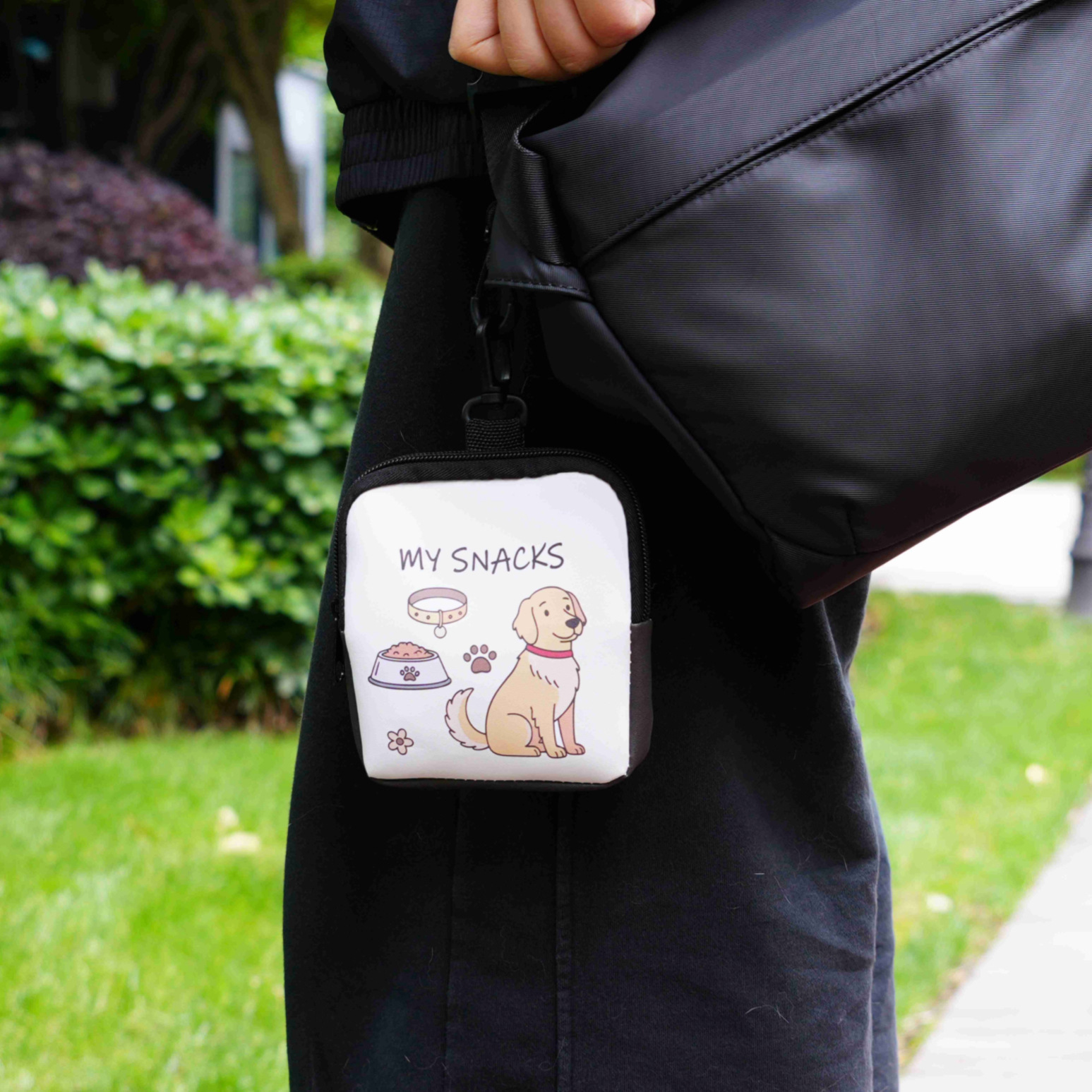 Printed Portable Dog Training Bag Set