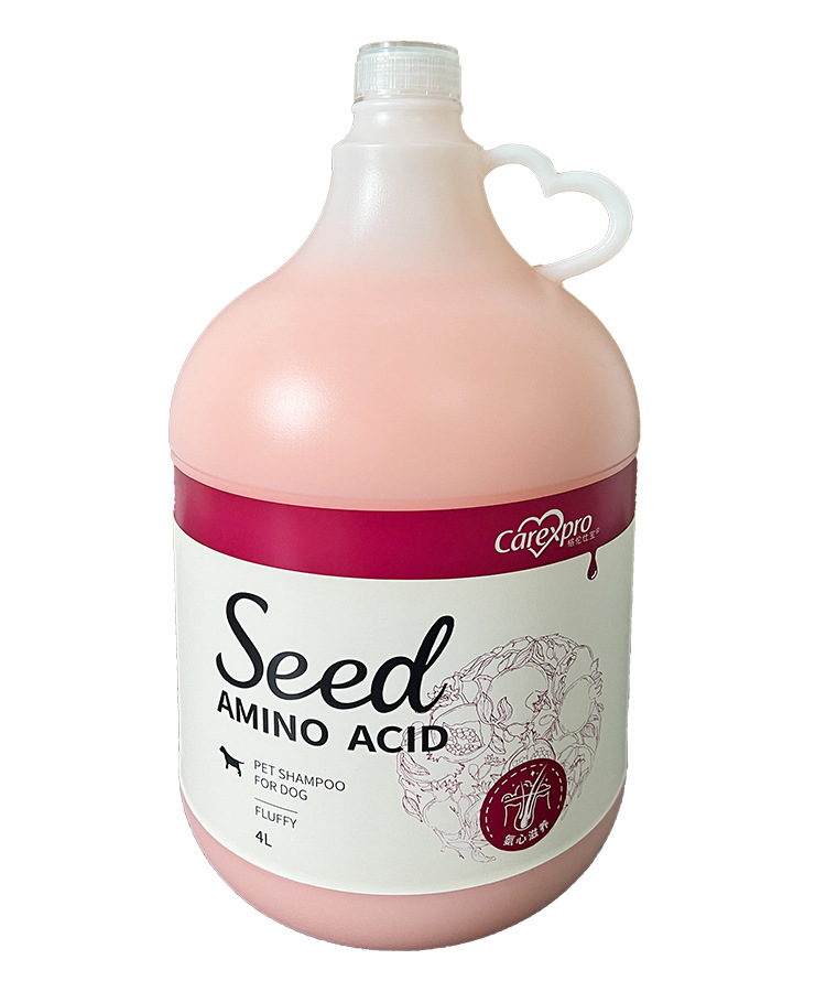 Pet Shampoo With Seed Extracts And Amino Acids For Coat Care