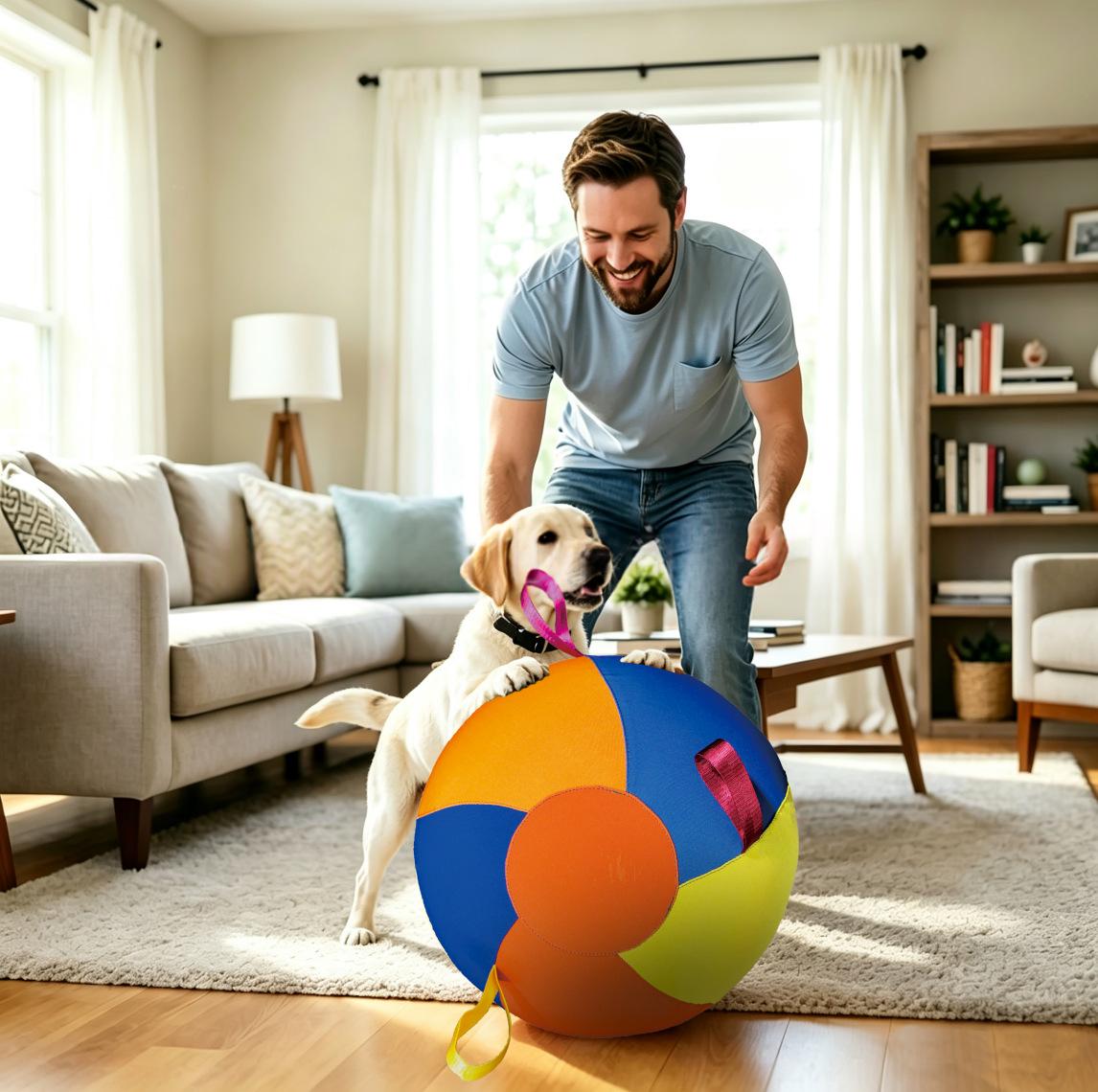 Inflatable Training And Exercise Toy Pet Play Ball